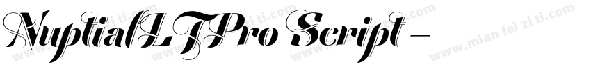 NuptialLTPro Script◆字体转换